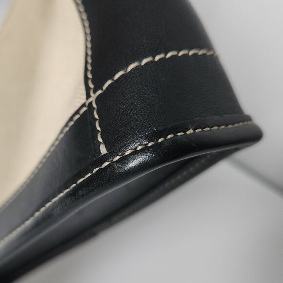 Vintage Coach Canvas & Leather Mini Shoulder Bag #6115 - Picture 9 of 9